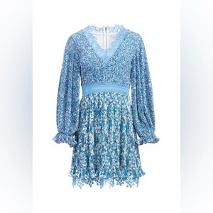 Alice + Olivia Blue Dress